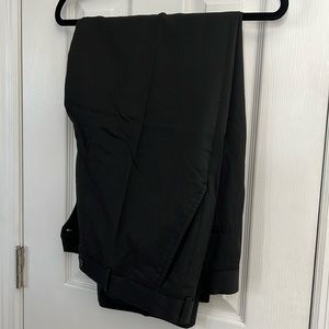 Black suit pants. Stafford classic fit